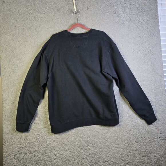 Dolly Parton Sweatshirt L Black Retro 70s Country Music Graphic Crewneck - Picture 4 of 11